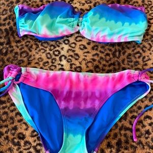 Tie-dye bikini
